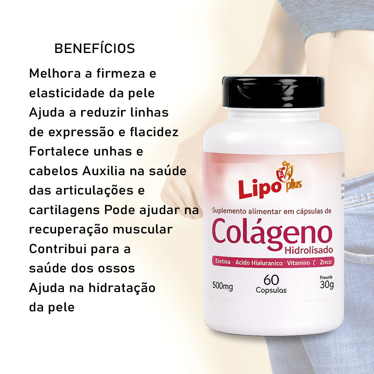 COLÁGENO HIDROLISADO LIPO PLUS